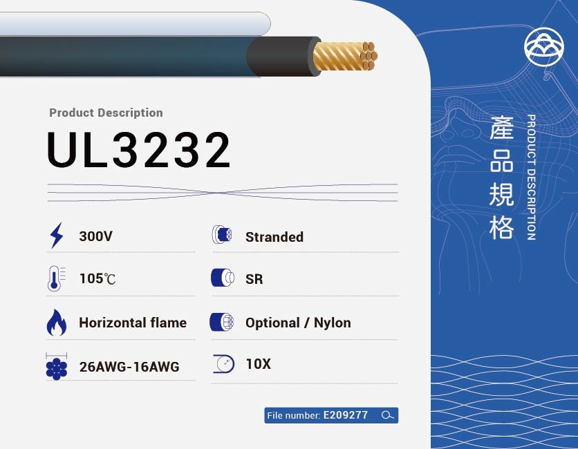 Silicone Rubber Cable – UL3232-UL3232