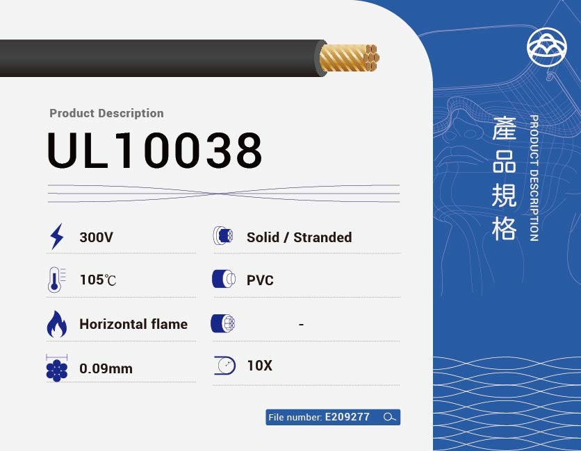 PVC Wire – UL10038-UL10038