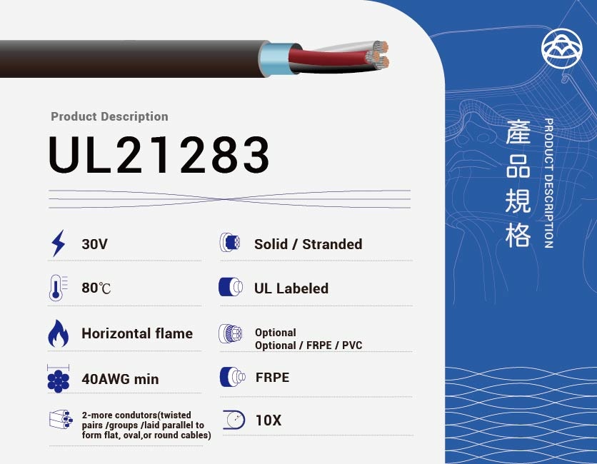 XLPE Insulated Cable – UL21283-UL21283 XLPE Insulated Cable – UL21283-UL21283