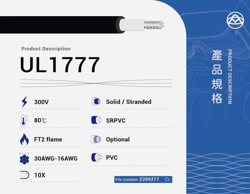 PVC Wire – UL1777-UL1777